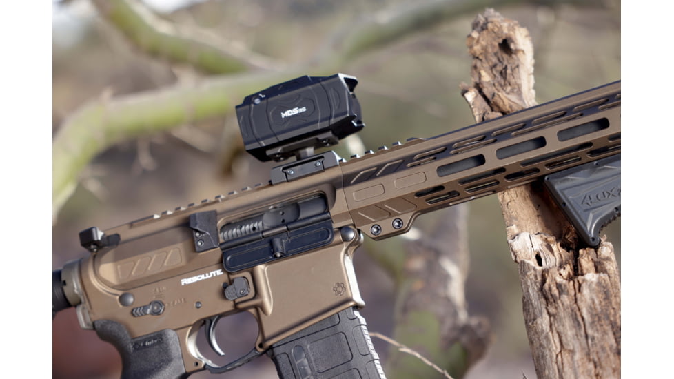 Viridian Weapon Technologies MDS35 Modern Dot Sight, 1x36, 3 MOA Green Dot, T2 Mount included, Black, 981-0128