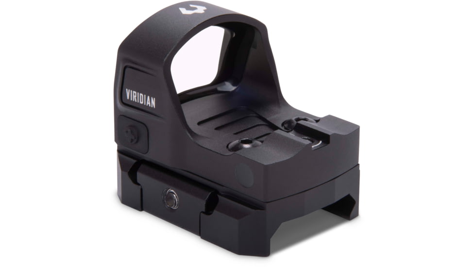 Viridian Weapon Technologies RFX-15 1x21mm Micro Green Dot Sight, Shield Mounting Pattern, Black, Small, 981-0019