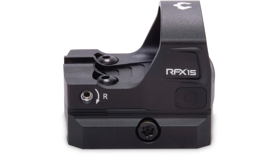 Viridian Weapon Technologies RFX-15 1x21mm Micro Green Dot Sight, Shield Mounting Pattern, Black, Small, 981-0019