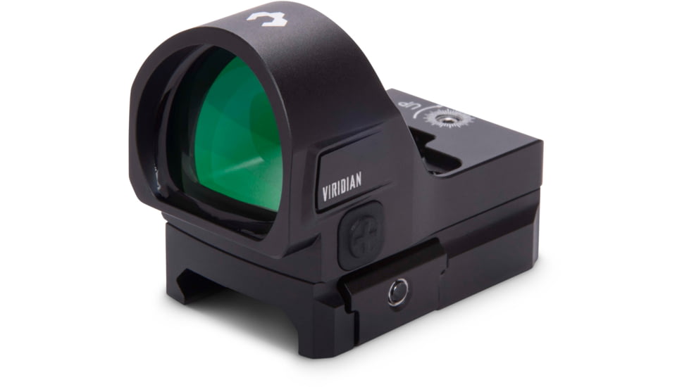 Viridian Weapon Technologies RFX-35 1x22mm Micro Green Dot Sight, RMR Mounting Pattern, Black, Small, 981-0022