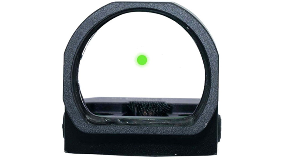 Viridian Weapon Technologies RFX-35 1x22mm Micro Green Dot Sight, RMR Mounting Pattern, Black, Small, 981-0022