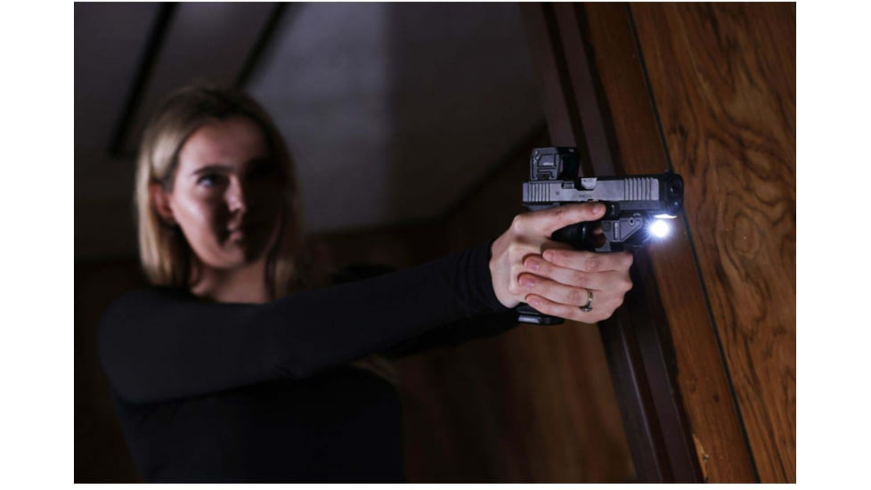 Viridian Weapon Technologies RFX44 Compact Green Dot Reflex Sight, 5 MOA Green Dot Reticle, RMR Adapter, Black, 981-0107