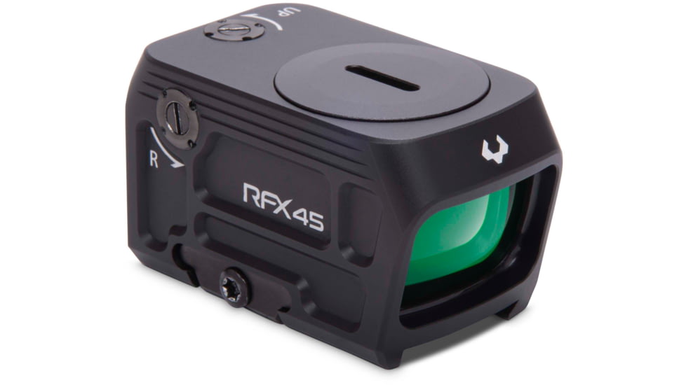 Viridian Weapon Technologies RFX45 Closed Emitter Green Dot Sight includes Docter Adapter, Black, 981-0058