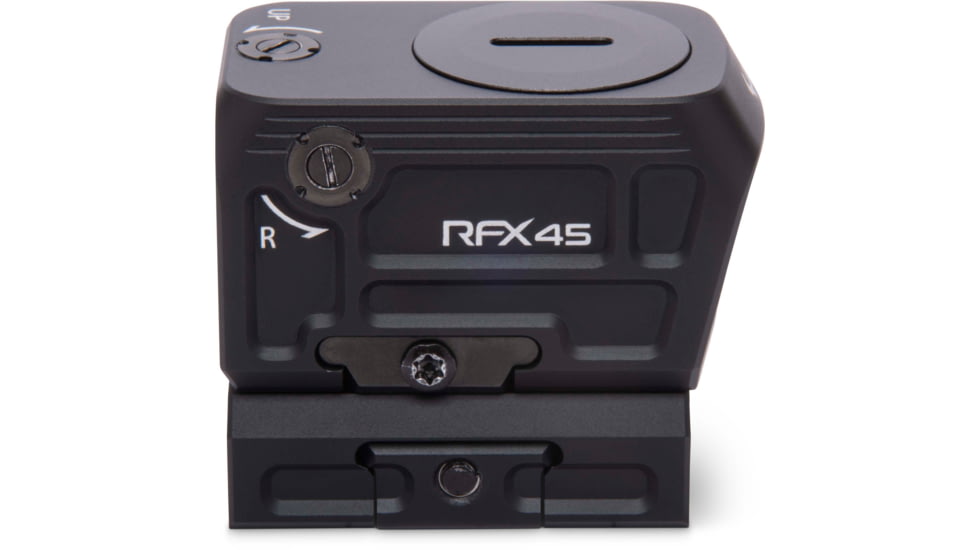 Viridian Weapon Technologies RFX45 Closed Emitter Green Dot Sight includes Low Mount, Black, 981-0059