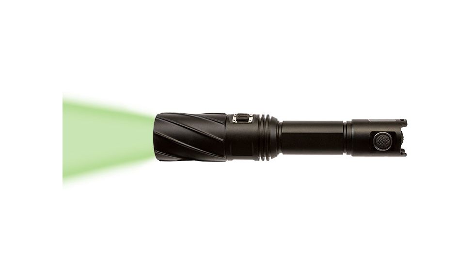 Viridian Weapon Technologies V310 Long Range LED Illuminating Flashlight w/ Motorized Zoom and Universal Mount, Battery, Charger and Remote Switch, Green Beam, 980-0013