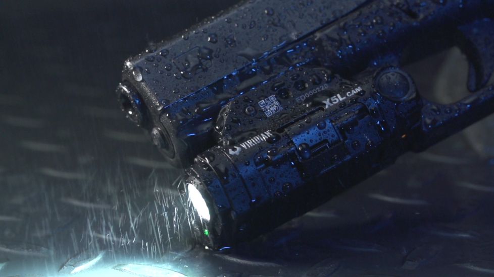 Viridian Weapon Technologies X5L Gen 3 Universal Green Laser/500 Lumen Tactical Light w/1080p HD Weapon Camera, Black, 990-0019