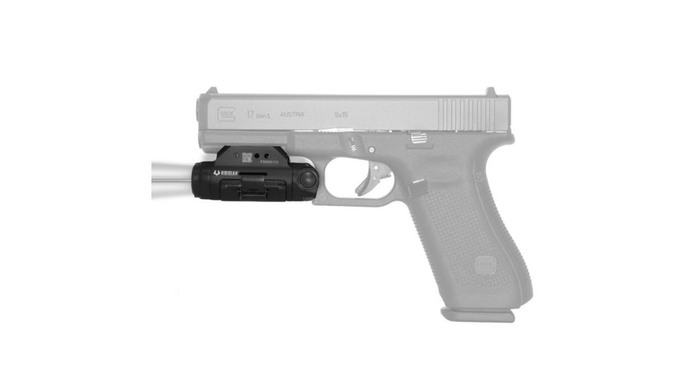 Viridian Weapon Technologies XLT Gen3 Universal Rail Mount Tactical Light White LED