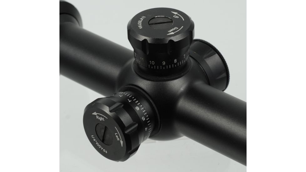 Vism 3-9X42 Rifle Scope With Integrated Red Laser/Black with Mil-Dot Reticle VSFLRBM3942G