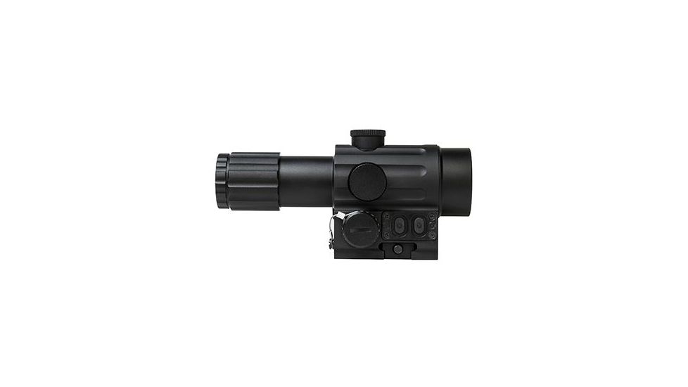 EDEMO VISM DUO 4X34mm with Offset Green Dot - LEFT Hand VDUO434DGBLH, EDEMO3