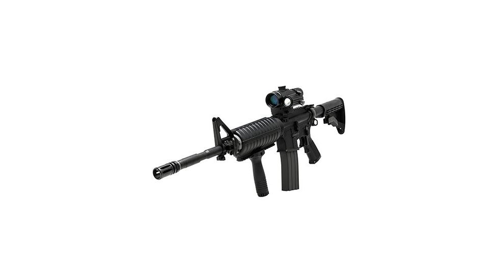 EDEMO VISM DUO 4X34mm with Offset Green Dot - LEFT Hand VDUO434DGBLH, EDEMO3