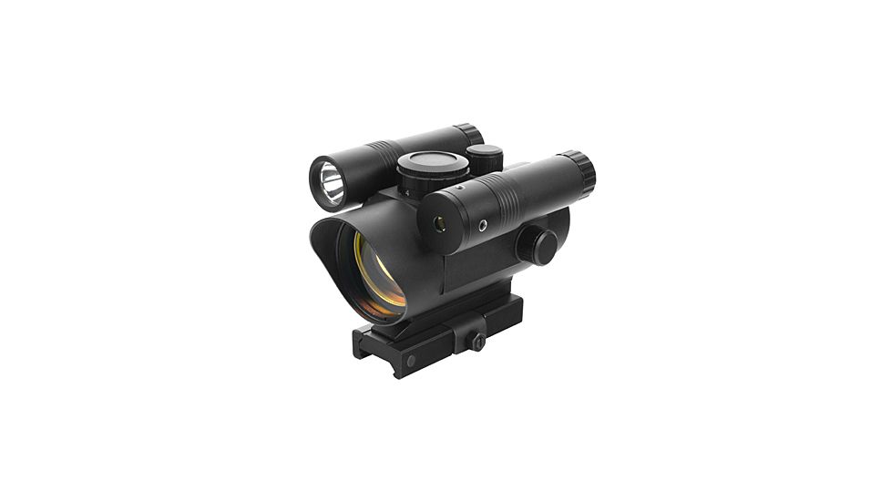 Vism Vdflgq142 Green Laser Led Flashlight Combo Sight With Quick Release Mount