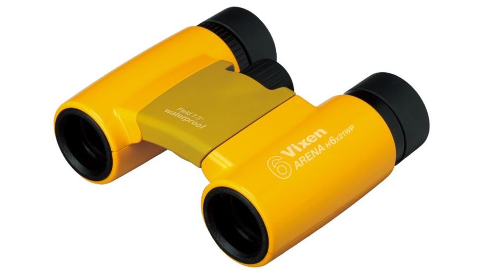 Vixen Arena 8x21 Binocular, Yellow 13506