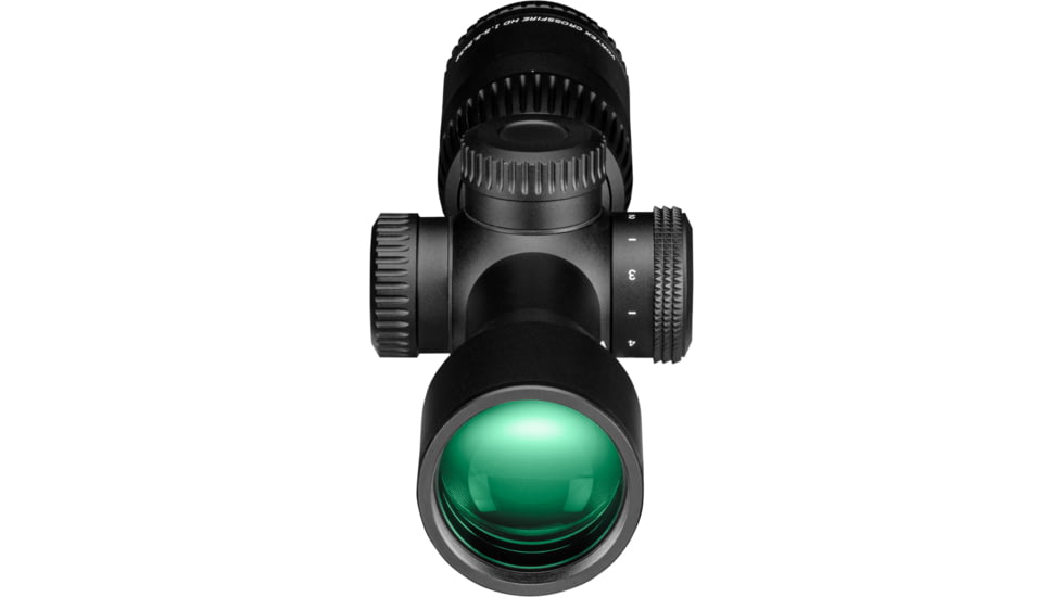 Vortex Crossfire HD 1.5-5.5x32 mm 1 in Tube Riflescope, Second Focal Plane, Illuminated Dead-Hold 2A BDC MOA Scout, Black, 8.7, 11.6oz, CFR-1501I