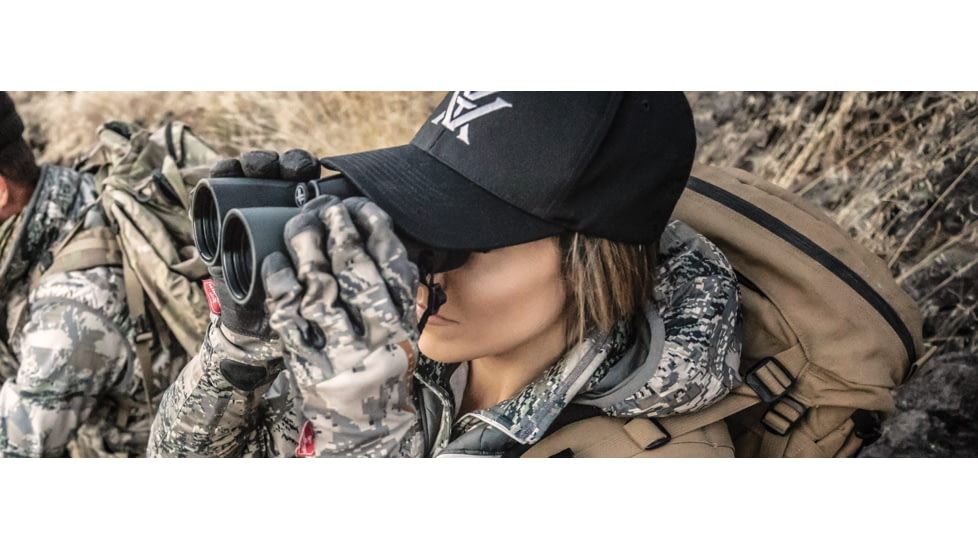 Vortex Crossfire HD 10x42mm Roof Prism Binoculars, ArmorTek, Green, Full-Size, CF-4312