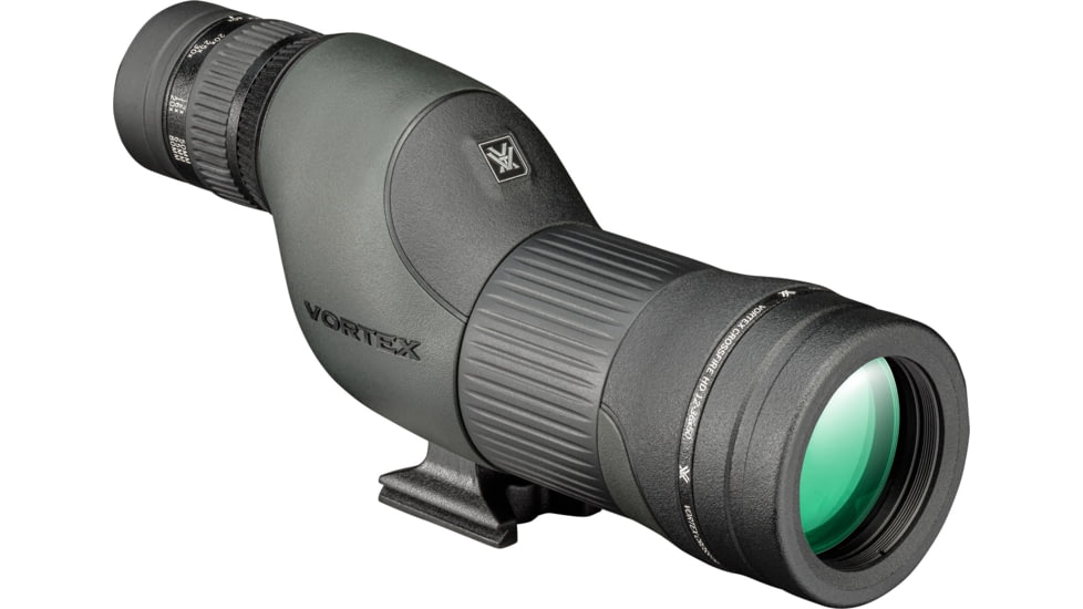 Vortex Crossfire HD 12-36x50 Spotting Scope, Straight, Green, CF-50S