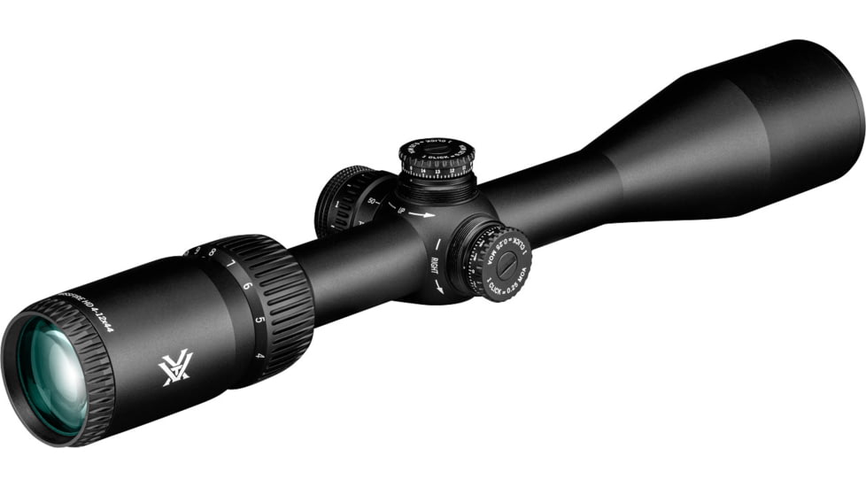 Vortex Crossfire HD 4-12x44 Illuminated Dead-Hold 2A BDC MOA Riflescope, Black, 13.4, 21.5oz, CFR-41201I