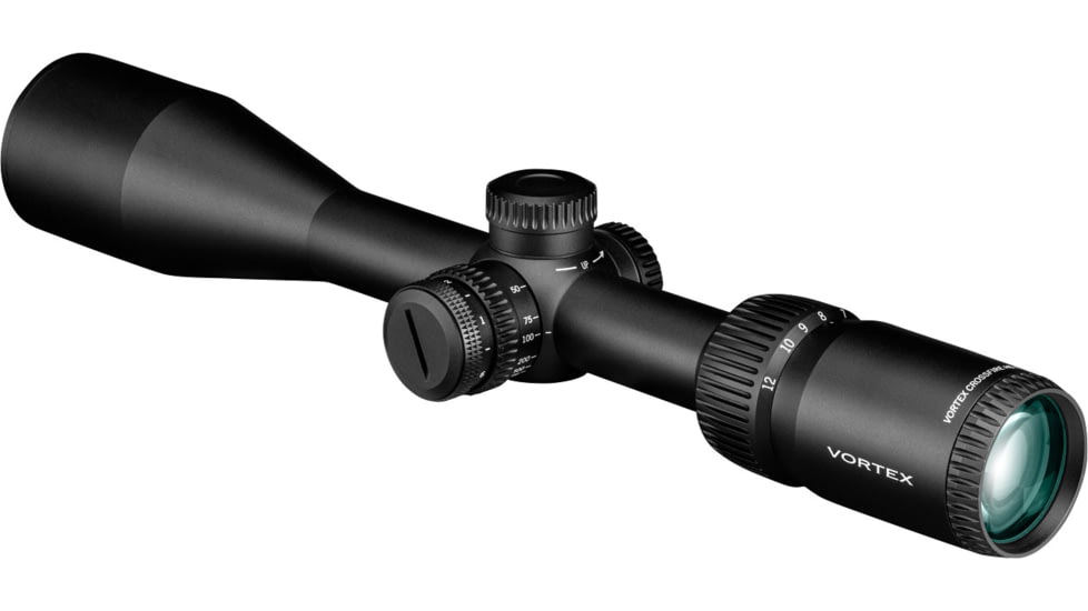 Vortex Crossfire HD 4-12x44 Illuminated Dead-Hold 2A BDC MOA Riflescope, Black, 13.4, 21.5oz, CFR-41201I