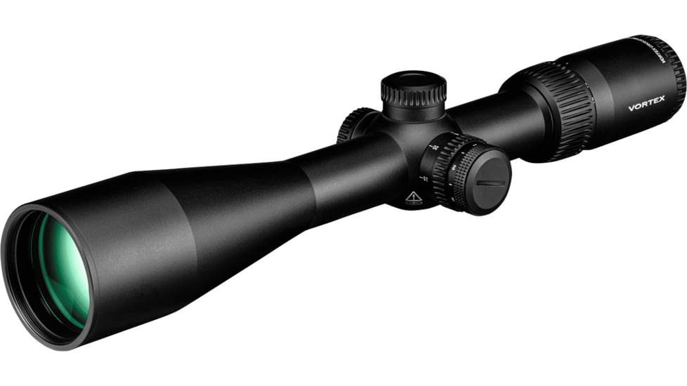 Vortex Crossfire HD 6-18x50 mm 1 in Tube Rifle Scope, Second Focal Plane, Illuminated Dead-Hold 2A BDC MOA, Black, 13.9, 23.2oz, CFR-61801I