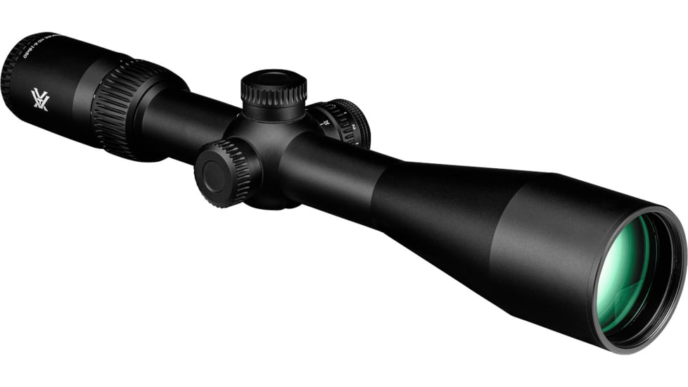 Vortex Crossfire HD 6-18x50 mm 1 in Tube Rifle Scope, Second Focal Plane, Illuminated Dead-Hold 2A BDC MOA, Black, 13.9, 23.2oz, CFR-61801I