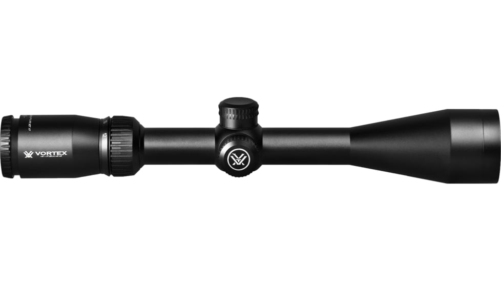 Vortex Crossfire II Rifle Scope, 4-12x44mm, 1in Tube, Second Focal Plane, Non-Illuminated Dead-Hold BDC Reticle, Black Hard Anodized, CF2-31015