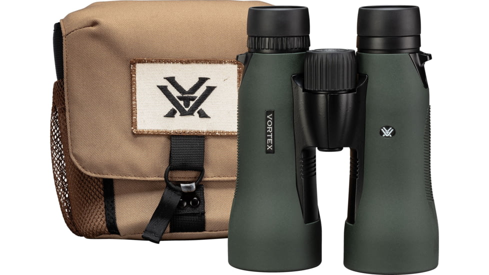 Vortex Diamondback HD 15x56mm Binocular, Roof, Rubber, Green, DB-218