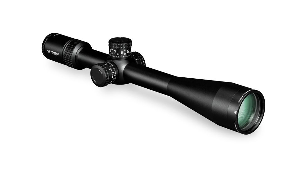 Vortex Golden Eagle 15-60x52 mm Rifle Scope, 30 mm Tube, Second Focal Plane, Black, Hard Anodized, Non-Illuminated ECR-1 MOA Reticle, MOA Adjustment, TCS-1503