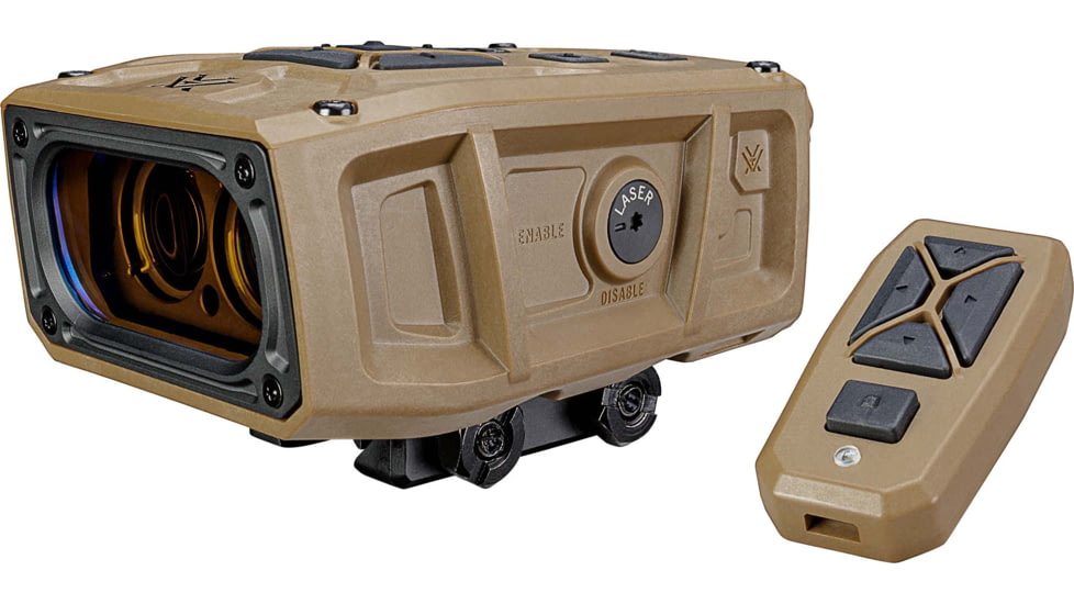 Vortex Impact 4000 Ballistic Rail-Mounted Laser Rangefinder, Tan, 15.25x11.75x14.75, LRF-IMP4000