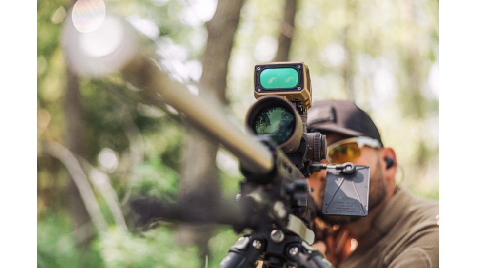 Vortex Impact 4000 Ballistic Rail-Mounted Laser Rangefinder, Tan, 15.25x11.75x14.75, LRF-IMP4000