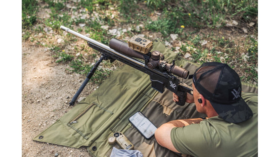 Vortex Impact 4000 Ballistic Rail-Mounted Laser Rangefinder, Tan, 15.25x11.75x14.75, LRF-IMP4000