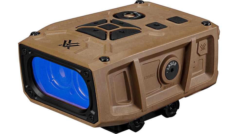 Vortex Impact 4000 Ballistic Rail-Mounted Laser Rangefinder, Tan, 15.25x11.75x14.75, LRF-IMP4000