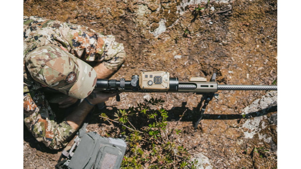 Vortex Impact 4000 Ballistic Rail-Mounted Laser Rangefinder, Tan, 15.25x11.75x14.75, LRF-IMP4000