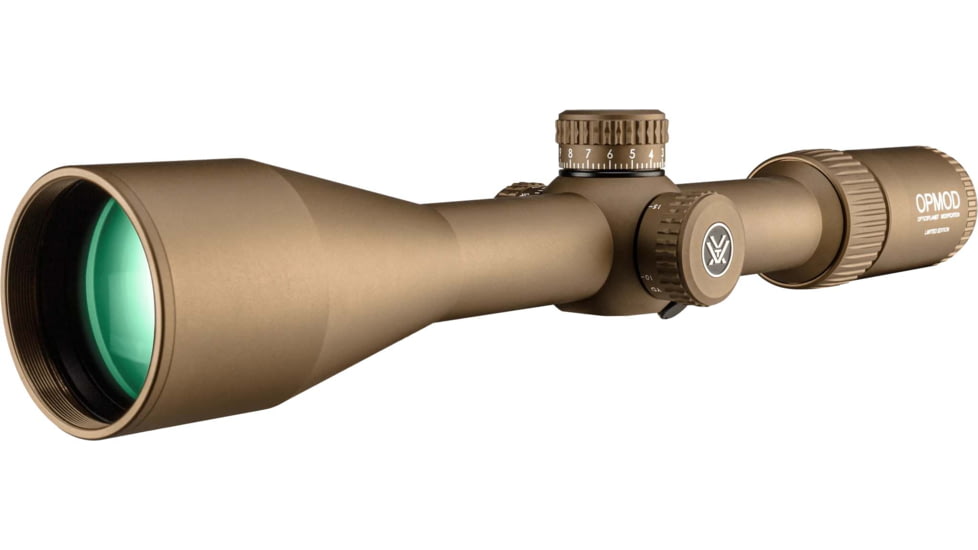 Vortex OPMOD Diamondback Tactical 6-24x50mm FFP 30mm Tube Riflescope, Tan, DBK-10028-OP