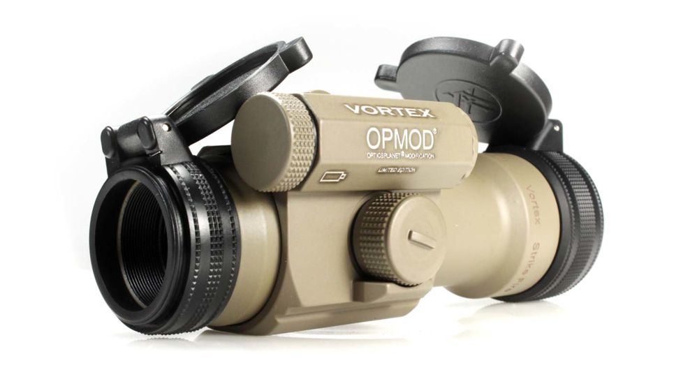 EDEMO OP Exclusive - Vortex OPMOD StrikeFire II Red Dot with Cantilever AR-15 Mount 1x30mm, 4MOA, Red/Green Dot, RIF-VT-SF-OP-1, EDEMO17