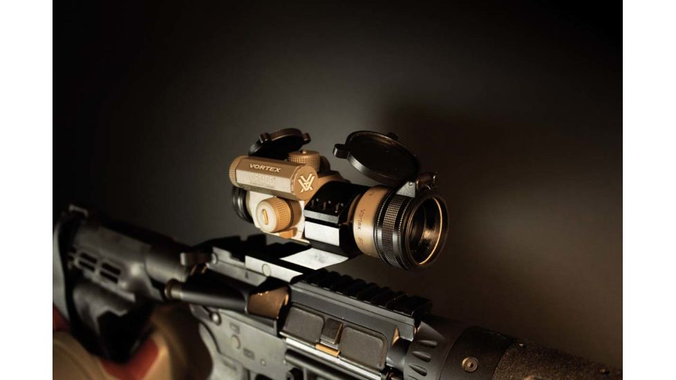 EDEMO OP Exclusive - Vortex OPMOD StrikeFire II Red Dot with Cantilever AR-15 Mount 1x30mm, 4MOA, Red/Green Dot, RIF-VT-SF-OP-1, EDEMO17