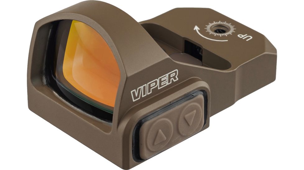 Vortex OPMOD Viper 1x24mm 6 MOA Red Dot Sight, FDE, VRD-6-OP