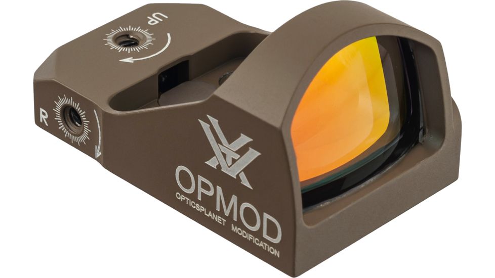 Vortex OPMOD Viper 1x24mm 6 MOA Red Dot Sight, FDE, VRD-6-OP