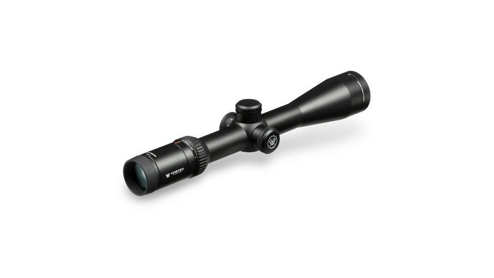 Vortex Viper HS 4-16x44 mm Rifle Scope, 30 mm Tube, Second Focal Plane, Black, Hard Anodized, Non-Illuminated Dead-Hold BDC Reticle, MOA Adjustment, VHS-4305