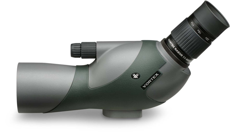 Vortex Razor HD 11-33x50 Angled Spotting Scope, Green, Compact, RZR-50A1