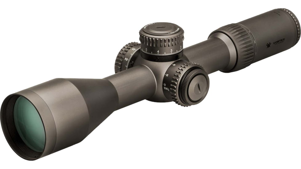 Vortex Razor HD Gen II 4.5-27x56mm Rifle Scope, 34mm Tube, First Focal Plane, Stealth Shadow, Hard Anodized, Red EBR-7C MOA Reticle, MOA Adjustment, Multi, RZR-42707