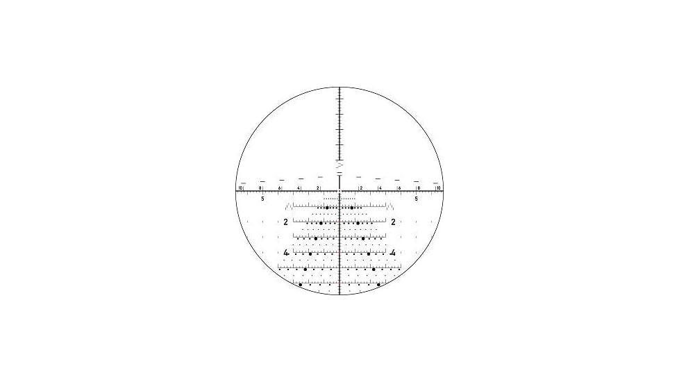 Vortex Razor HD Gen II 4.5-27x56mm Rifle Scope, 34mm Tube, First Focal Plane, Stealth Shadow, Hard Anodized, Red Horus TReMoR3 Reticle, Mil Rad Adjustment, Multi, RZR-42710