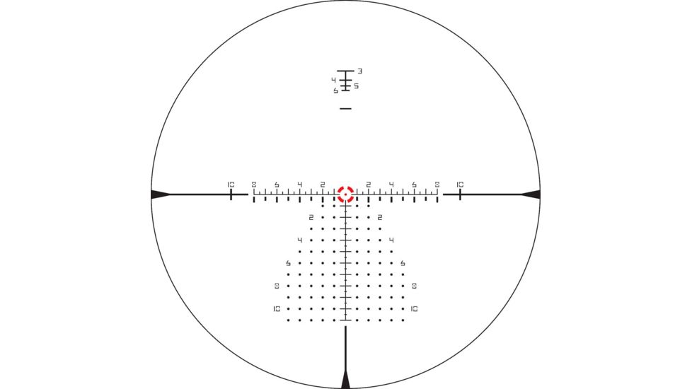 Vortex Razor HD Gen III 1-10x24 mm Rifle Scope, 34 mm Tube, First Focal Plane, Stealth Shadow, Hard Anodized, Red EBR-9 MRAD Reticle, Mil Rad Adjustment, RZR-11002