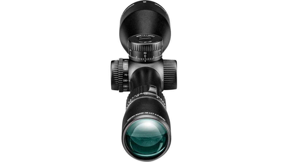 Vortex Razor HD LHT 4.5-22x50 mm Rifle Scope, 30 mm Tube, First Focal Plane, Black, Anodized, Red XLR-2 MRAD Reticle, Mil Rad Adjustment, RZR-42202