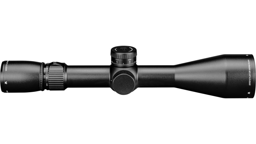 Vortex Razor HD LHT 4.5-22x50 mm Rifle Scope, 30 mm Tube, First Focal Plane, Black, Anodized, Red XLR-2 MRAD Reticle, Mil Rad Adjustment, RZR-42202