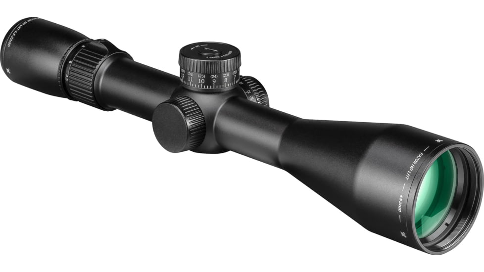 Vortex Razor HD LHT 4.5-22x50 mm Rifle Scope, 30 mm Tube, First Focal Plane, Black, Anodized, Red XLR-2 MOA Reticle, MOA Adjustment, RZR-42201