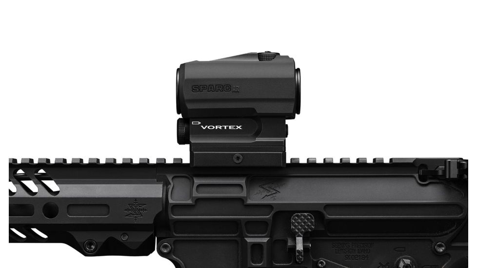 Vortex SPARC AR II 1x22mm 2 MOA Reflex Red Dot Sight, Anodized Matte, Black, SPC-AR2