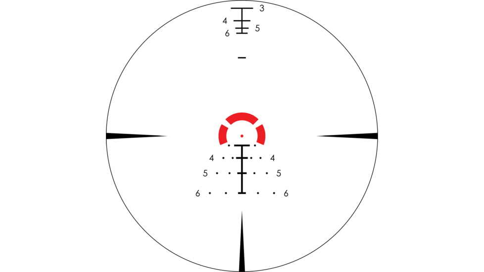 Vortex Strike Eagle 1-10x24mm LPVO 30mm Tube Rifle Scope, First Focal Plane, EBR-8 BDC MOA Reticle, Black, SE-11001