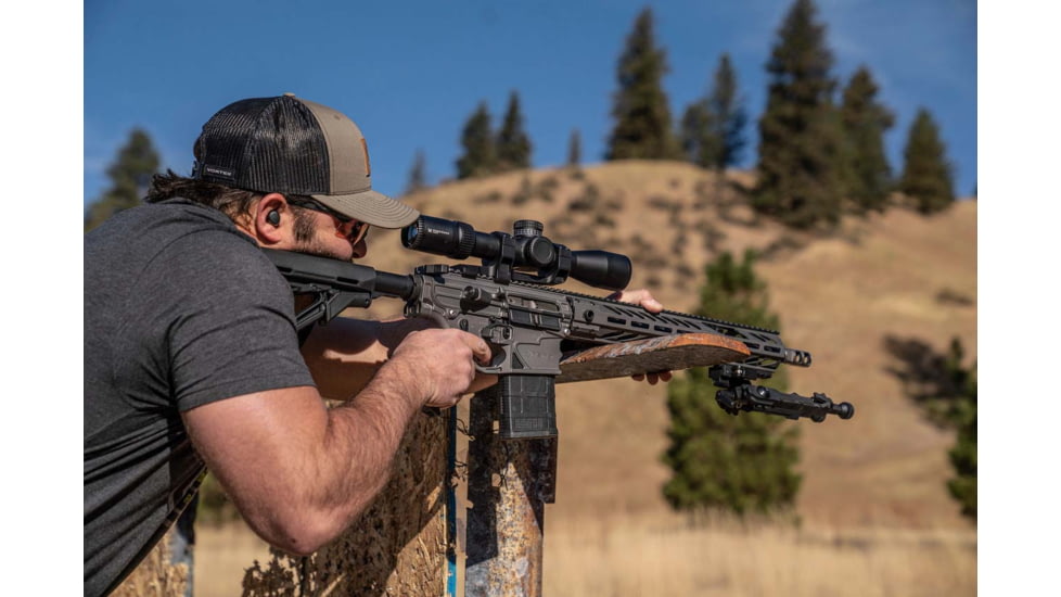Vortex Strike Eagle 3-18x44mm Riflescopes, 34mm Tube, First Focal Plane, EBR-7C MOA, Black, SE-31801