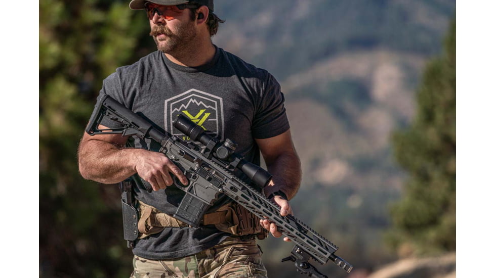 Vortex Strike Eagle 3-18x44mm Riflescopes, 34mm Tube, First Focal Plane, EBR-7C MOA, Black, SE-31801