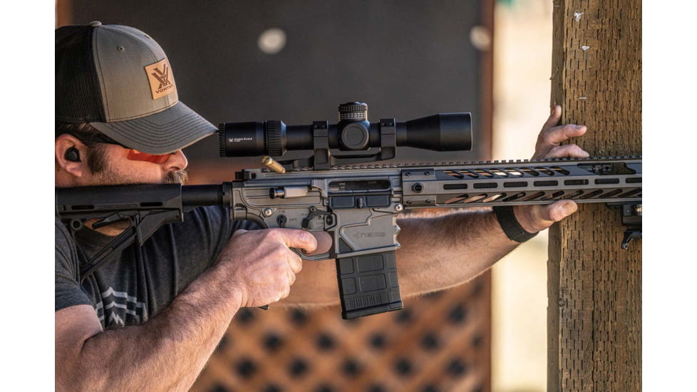 Vortex Strike Eagle 3-18x44mm Riflescopes, 34mm Tube, First Focal Plane, EBR-7C MOA, Black, SE-31801