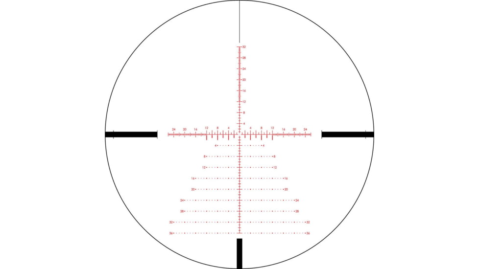 Vortex Strike Eagle 3-18x44mm Riflescopes, 34mm Tube, First Focal Plane, EBR-7C MOA, Black, SE-31801